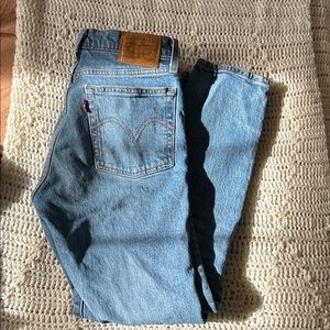 Levi's Women's Straight Leg Jeans - Light Blue